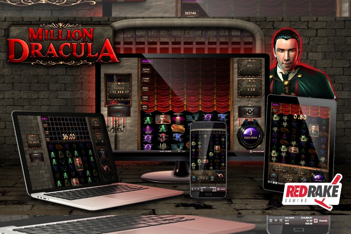 Experience terror and excitement with Million Dracula, the new video slot from Red Rake Gaming with 1 million different ways to win