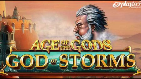 Playtech premieres new Age of the Gods: God of Storms video slot