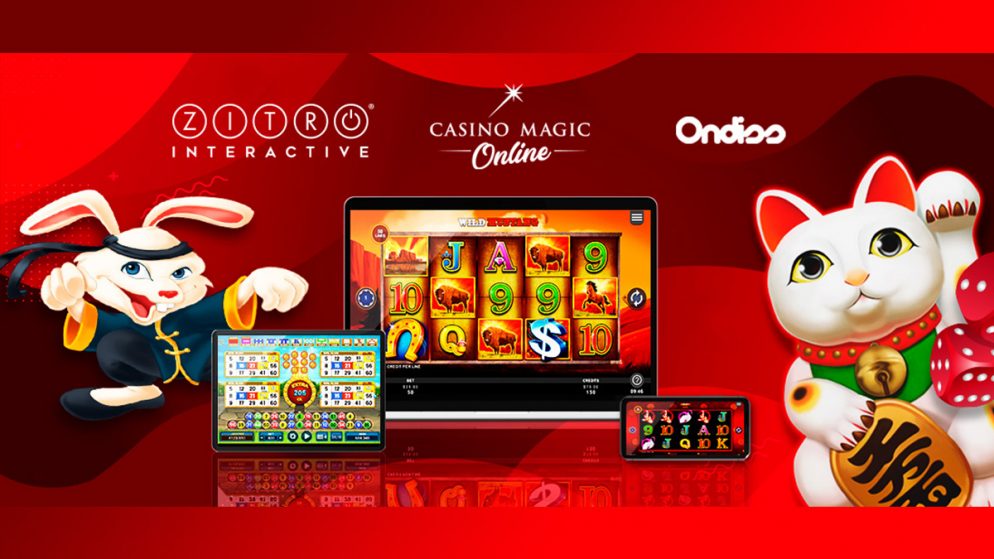 Strategic Alliance Between Zitro, Casino Magic Online and Ondiss