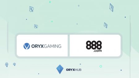 ORYX Gaming launches with 888casino
