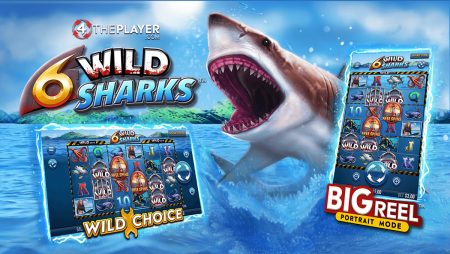 Dive into WILD Shark infested waters and play your way with latest release 6 Wild Sharks by 4ThePlayer.com