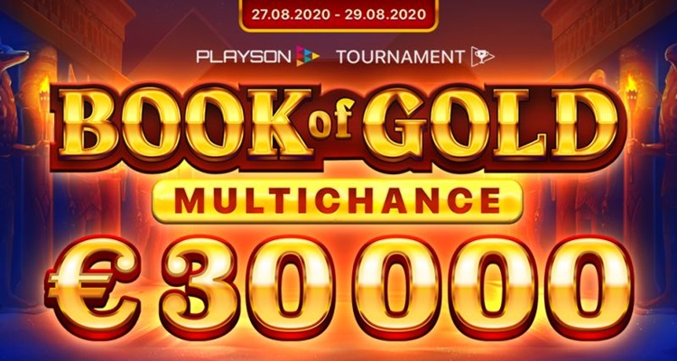 Playson adds Book of Gold: Multichance to popular series: exclusive slot for tournament offering €30,000 prize pool