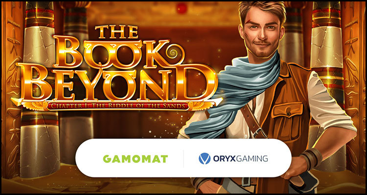 Gamomat launches new The Book Beyond: The Riddle of the Sands video slot
