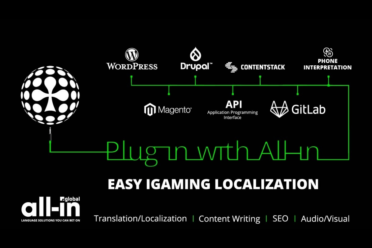 Upgraded tech: Plug in with All-in for easy iGaming localization