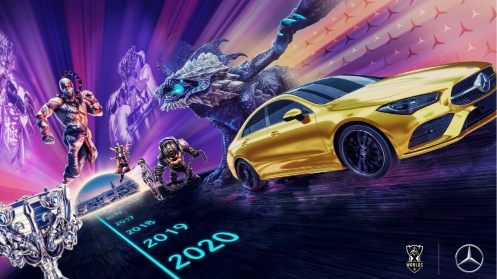Mercedes-Benz to become the exclusive automotive partner of all global LoL Esports events