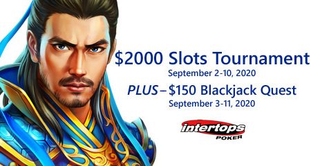 Intertops Poker offering epic slot tournament with $2000 in prize money up for grabs