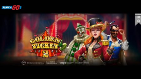 Play’n GO puts on a show under the Big Top in new slot release Golden Ticket 2