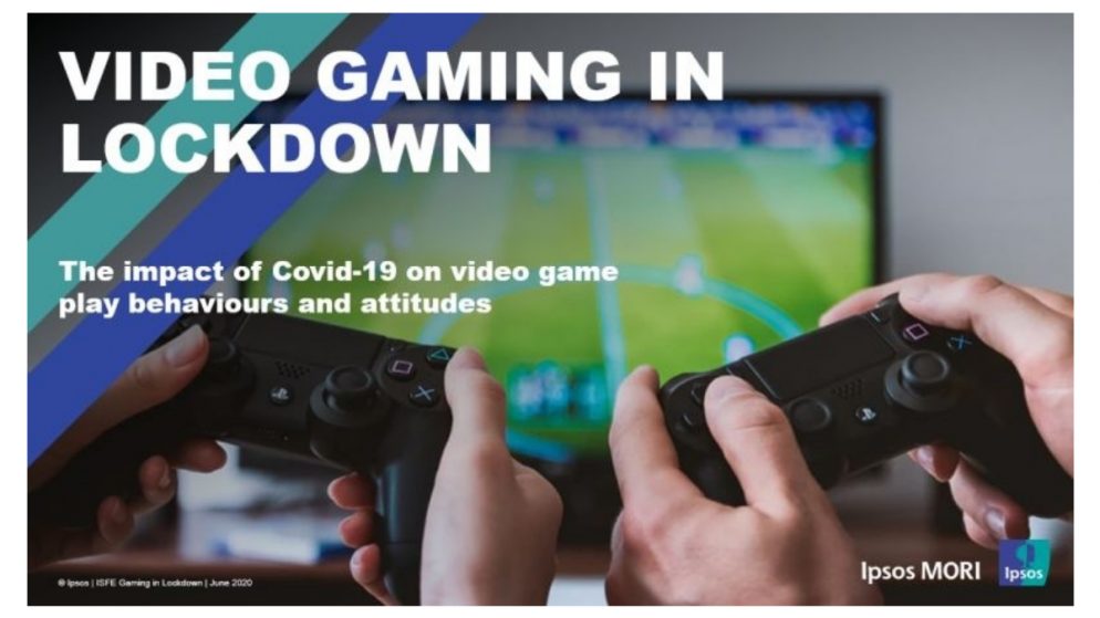 IPSOS MORI REPORT RECOGNISES MULTIPLE BENEFITS OF VIDEO GAMES DURING LOCKDOWN