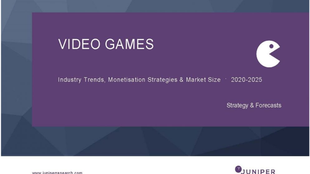 Juniper Research Forecasts Video Games Subscription Revenue to Exceed $11 billion by 2025, but Cloud Growth Will Be Slow