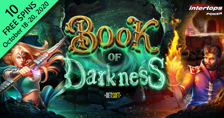 Intertops Poker introduces extra spin offer for Betsoft’s new Book of Darkness slot