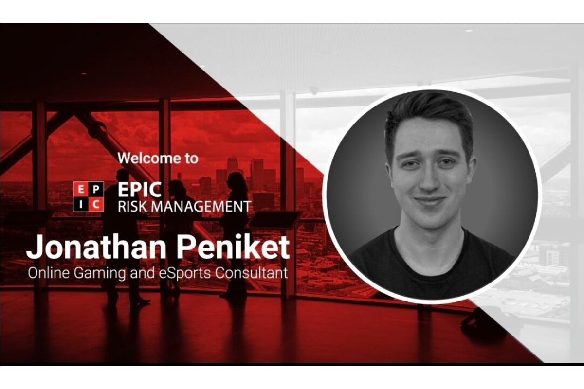 EPIC Risk Management Appoints Jonathan Peniket as Gaming and eSports Consultant