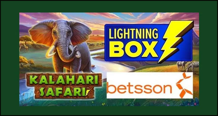 Lightning Box Games goes wild with new Kalahari Safari video slot