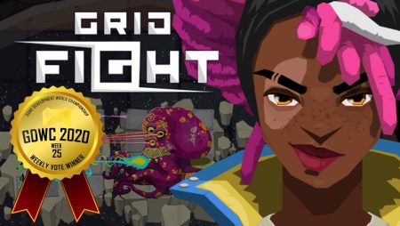 Grid Fight – Mask of the Goddess Stands on Top in the Game Development World Championship Couch Gaming Weekly Vote!