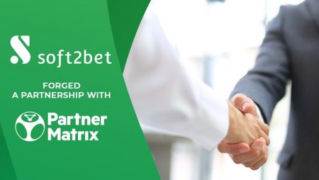 Soft2bet new partnership with PartnerMatrix to broaden global audience