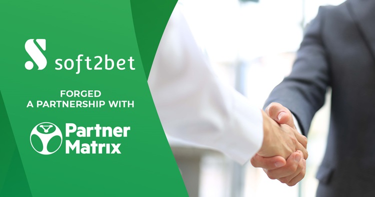 Soft2bet new partnership with PartnerMatrix to broaden global audience