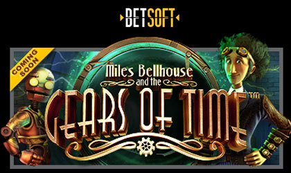 Betsoft Gaming introduces its brand-new online slot release Miles Bellhouse and the Gears of Time