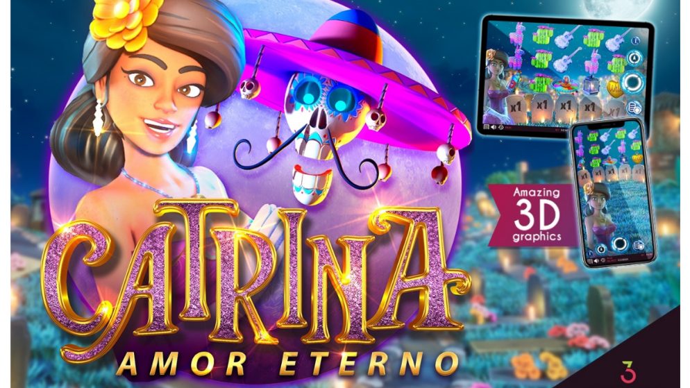 Triple Cherry new Video Slot release: Catrina, Amor Eterno