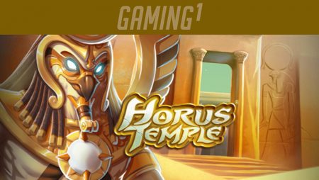 Ancient Egyptian gods battle in Gaming1’s latest video slot Horus Temple