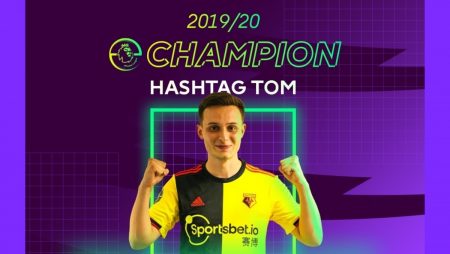 Hashtag Tom on being crowned 2019/20 ePL champion…