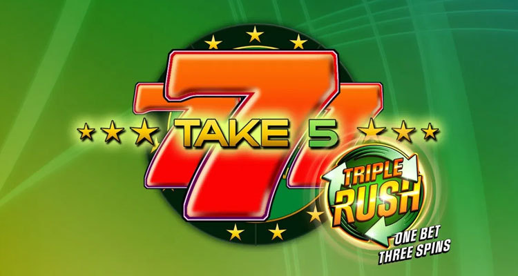 GAMOMAT launches new TRIPLE RUSH feature on Take 5 slot game