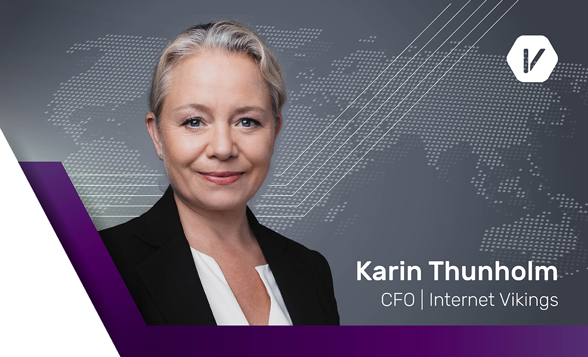 Karin Thunholm is appointed as a new CFO of Internet Vikings