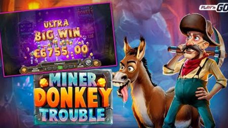 Play’n GO adds to diverse portfolio with latest video slot Miner Donkey Trouble