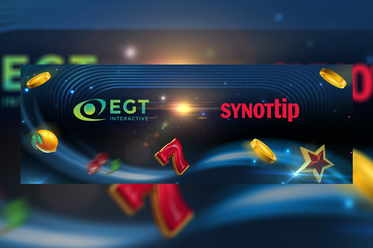 EGT Interactive Enters Czech Republic with Synottip