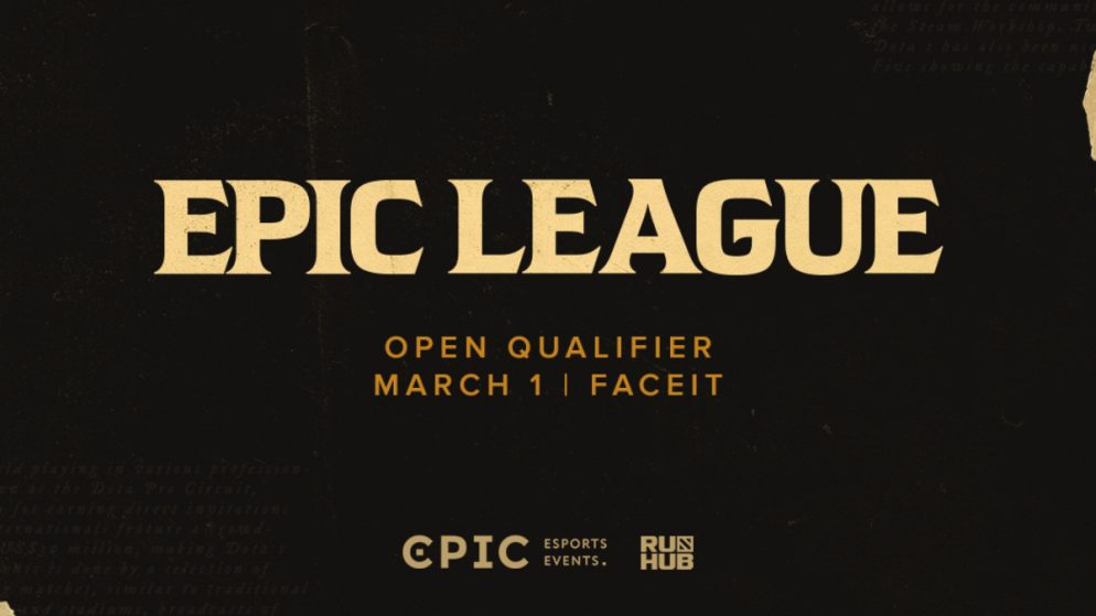 Registration for EPIC League Season 3 open qualifiers has started