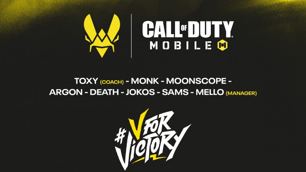 TEAM VITALITY ANNOUNCES CALL OF DUTY MOBILE ROSTER