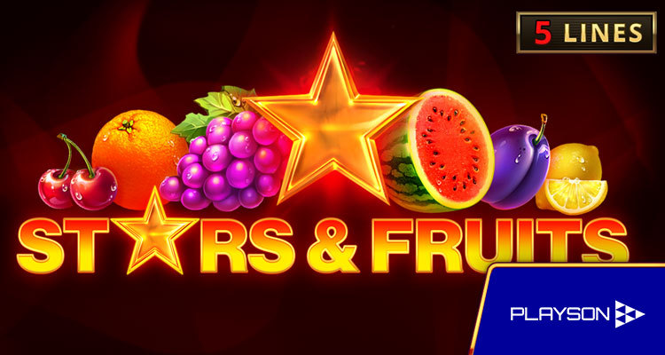 Playson announces new online slot Stars & Fruits Double Hit