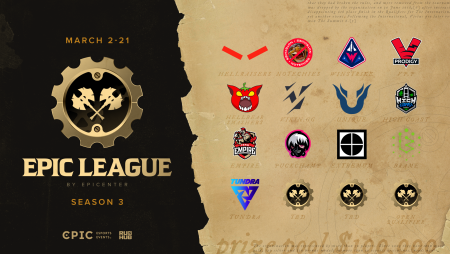 VP.Prodigy, Winstrike and Team Empire will meet in the third season of EPIC League