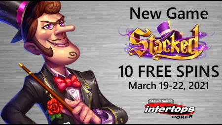 Enjoy complimentary Stacked spins this weekend at Intertops Poker