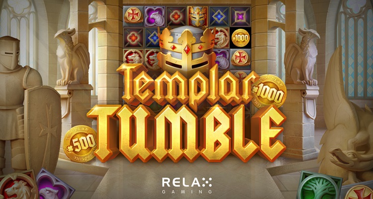 Relax Gaming releases fourth title in Tumble series with online slot game Templar Tumble