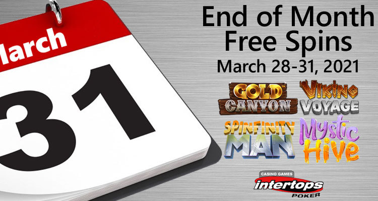 Intertops Poker launching End of the Month Online Bonus this weekend