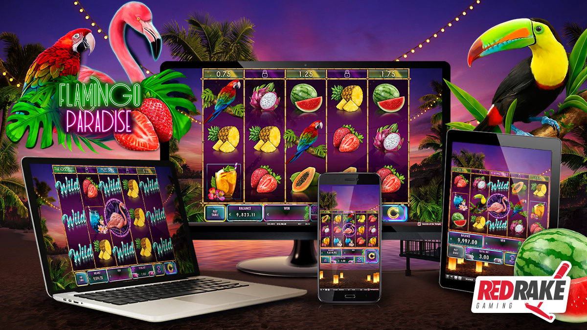 Red Rake Gaming releases Flamingo Paradise, a slot game full of fun
