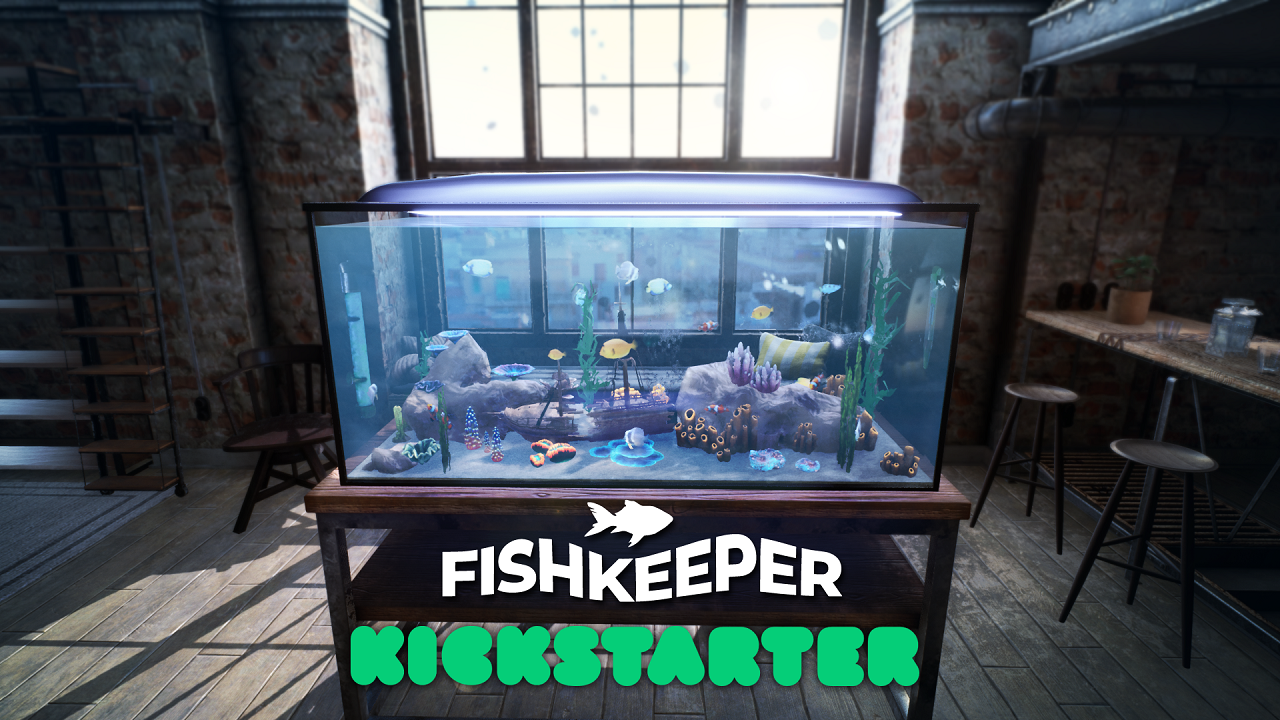 Check out the trailer for the game Fishkeeper — an aquarium Sims game!!