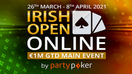 Irish Open Main Event concludes online at partypoker with Pavel Veksler claiming the title win