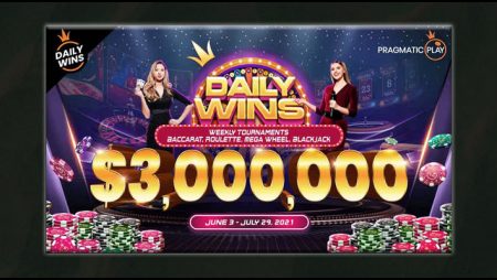 Pragmatic Play Limited launching Daily Wins prize pool promotion