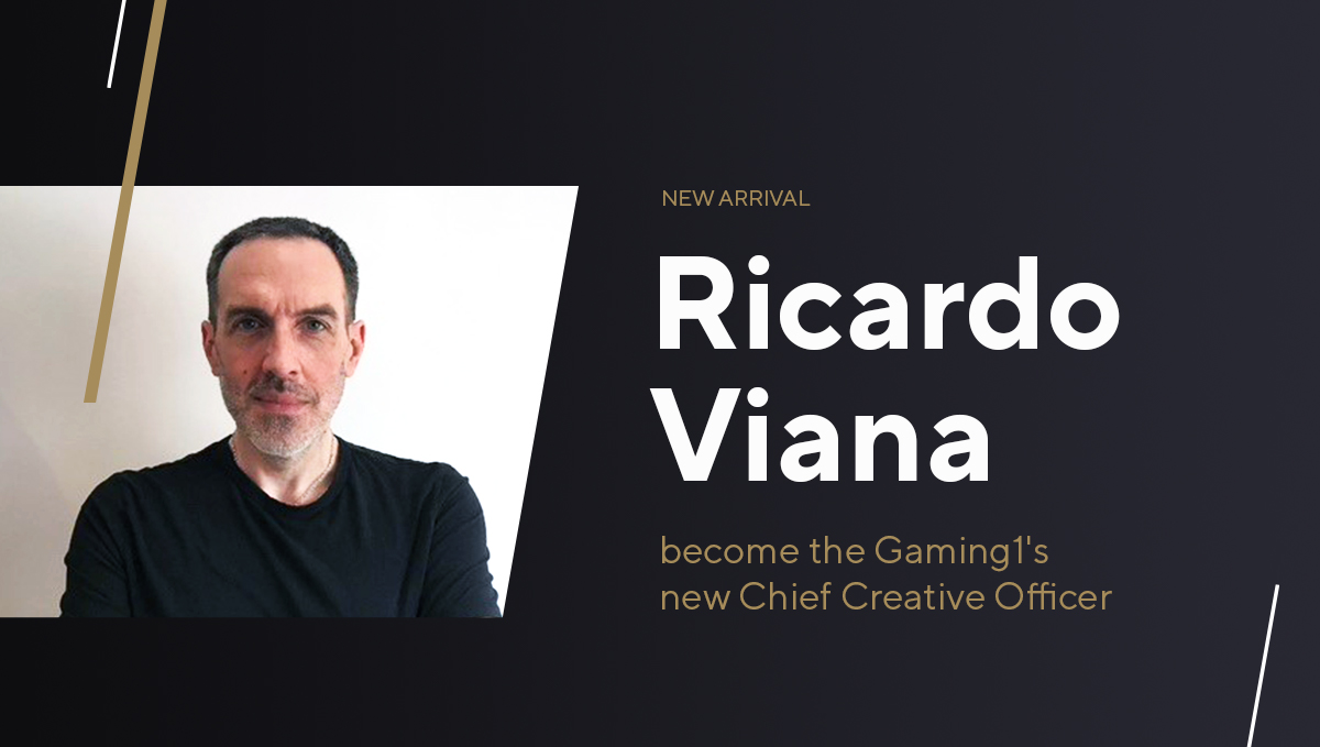 GAMING1 Hires Ricardo Viana as Chief Creative Officer