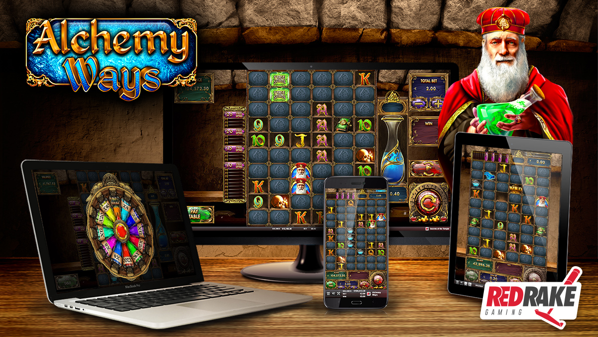 Introducing Alchemy Ways, the new slot game from Red Rake Gaming with 1 million ways to win