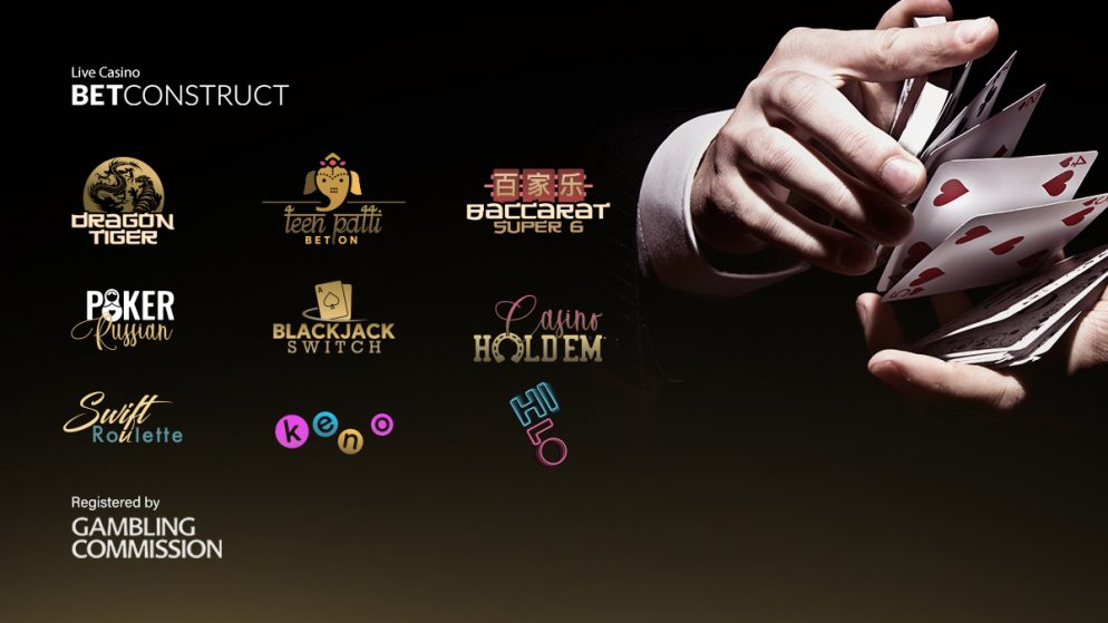 BetConstruct Bolsters its position with the Launch of 9 New Live Casino Games