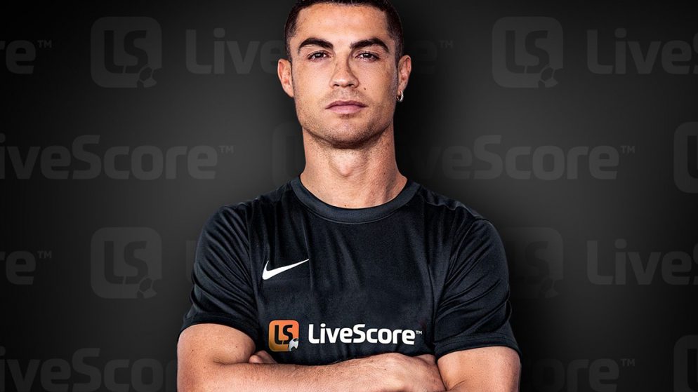 Cristiano Ronaldo Becomes Global Brand Ambassador of LiveScore