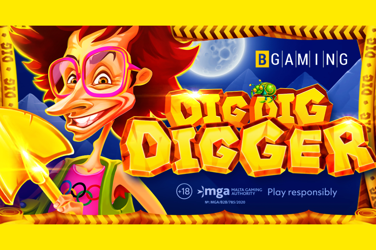 Grab all the gold in the Dig Dig Digger slot by BGaming!
