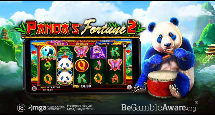 Pragmatic Play brings back its fun-loving panda in Panda’s Fortune 2