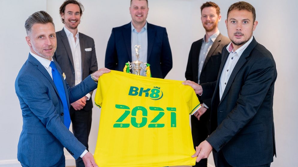 Norwich City announce BK8 Sports as new principal club partner