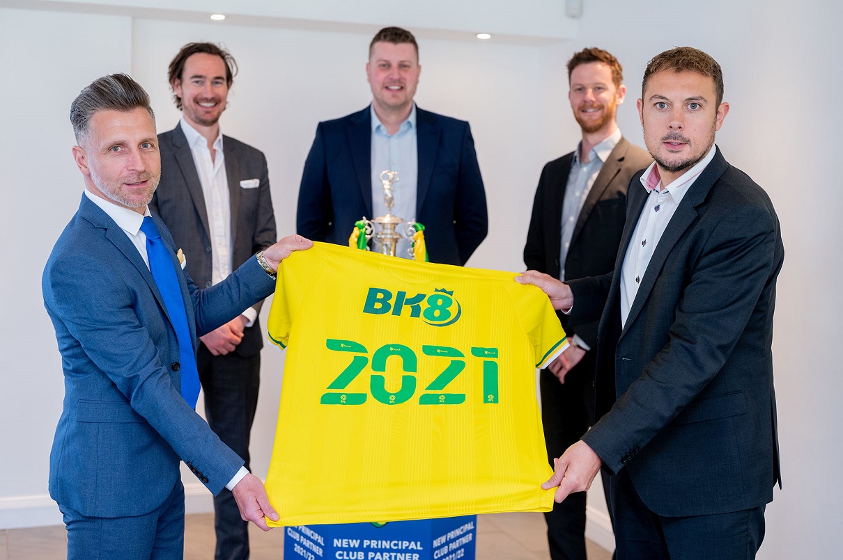 Norwich City announce BK8 Sports as new principal club partner