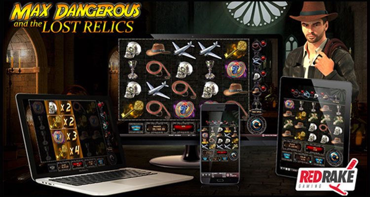Red Rake Gaming debuts new Max Dangerous and the Lost Relics online video slot