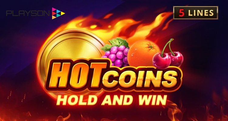Playson launches sizzling new online slot: Hot Coins: Hold and Win