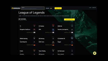 Dragoni.gg launch eSports betting site complete with form analysis & team stats