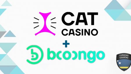 Booongo partners with emerging operator CatCasino for online slots launch